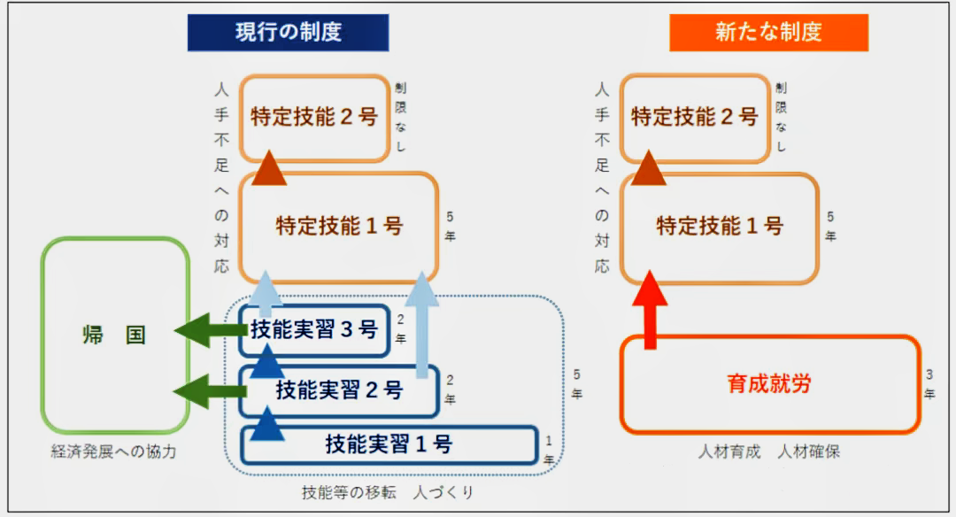 日本敲定 “育成就劳” 制度，正式实施日期确定！外国人才转职限制放宽！「新干线教育集团」